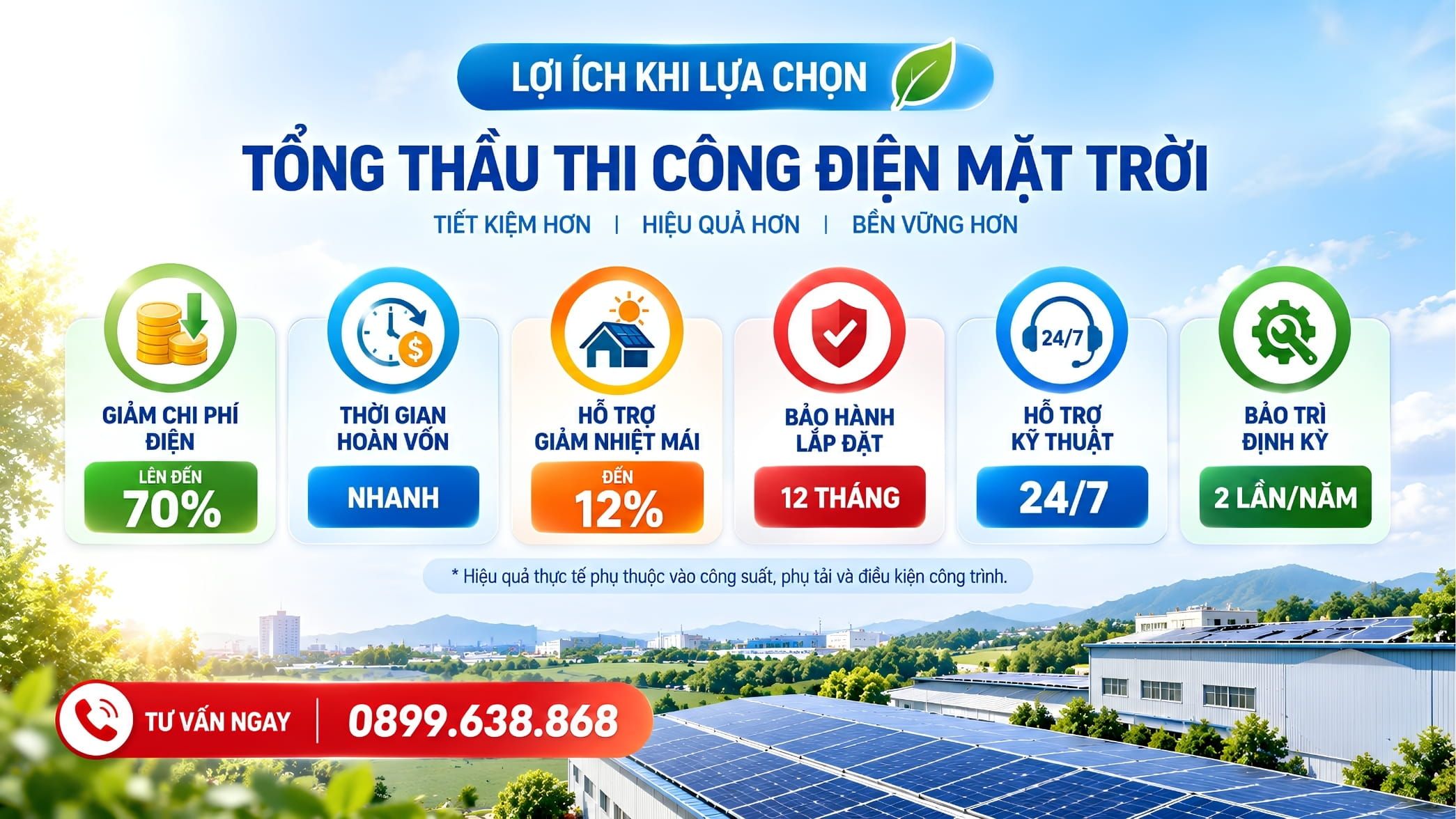 Tổng thầu thi công lắp đặt điện mặt trời trọn gói (EPC) 41 lợi ích khi lựa chọn tổng thầu thi công điện mặt trời