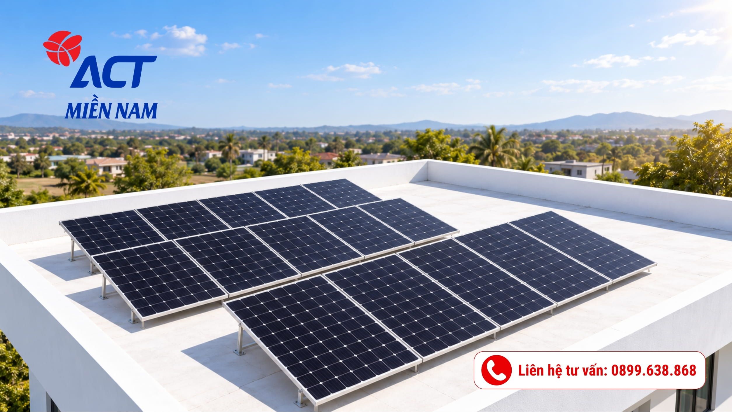 Tia UV ảnh hưởng đến tấm pin năng lượng mặt trời như thế nào? 1 Lắp đặt điện mặt trời mái nhà phù hợp với nhu cầu sử dụng