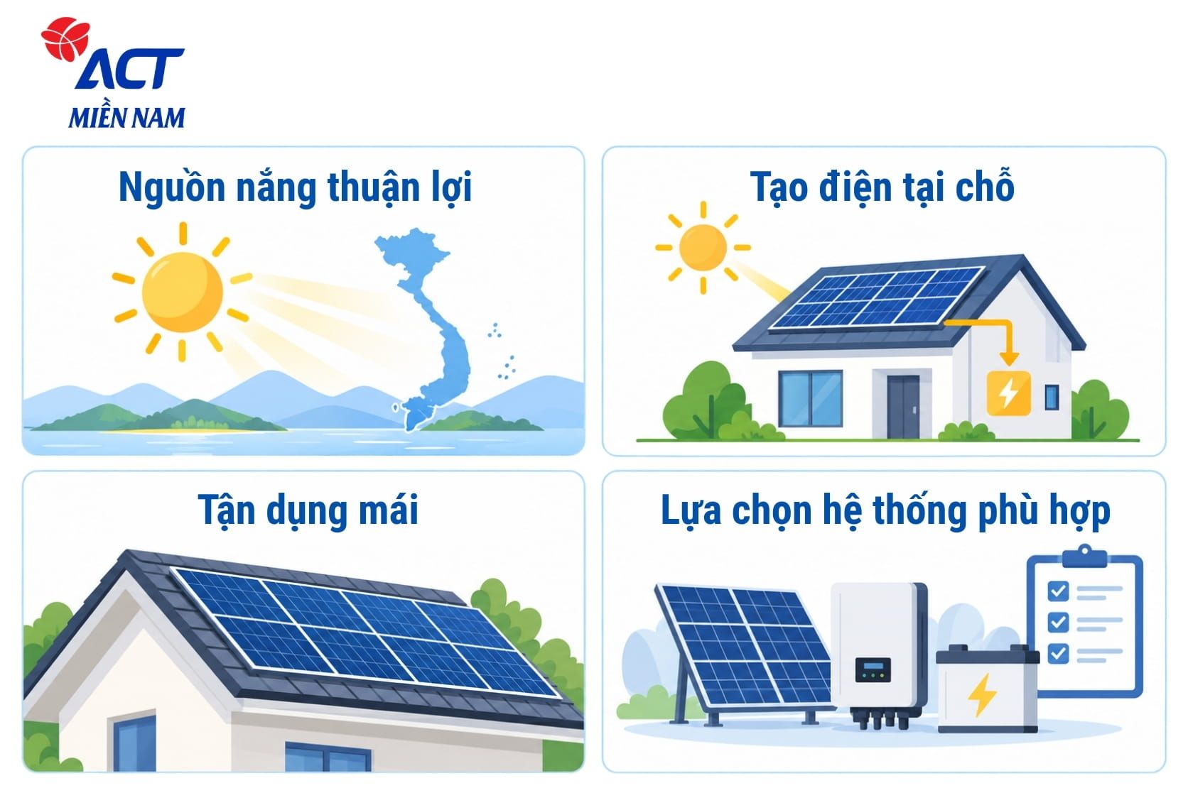 Tia UV ảnh hưởng đến hiệu suất tấm pin năng lượng mặt trời tại Việt Nam như thế nào? 7 Một số lợi ích khi lắp đặt điện mặt trời