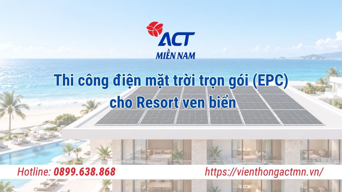 Thi công điện mặt trời EPC cho Resort ven biển – Tiêu chuẩn chống ăn mòn