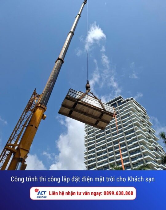 Công ty lắp đặt điện mặt trời trọn gói tại Long An cho gia đình và xưởng 11 ACT Miền Nam thi công điện mặt trời áp mái trọn gói tại Long An