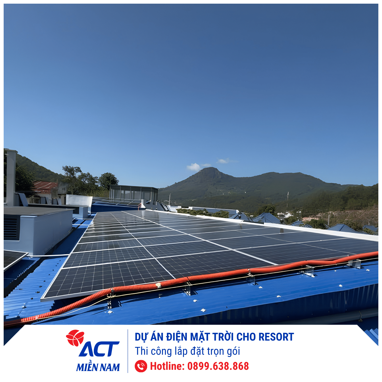 Công ty lắp đặt điện mặt trời trọn gói tại Long An cho gia đình và xưởng 6 ACT Miền Nam Thi công lắp đặt điện mặt trời trọn gói tại Long An